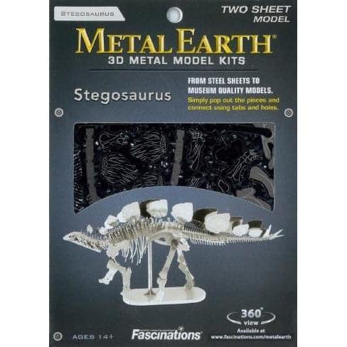 METAL EARTH Dinosaur Stegosaurus Skeleton