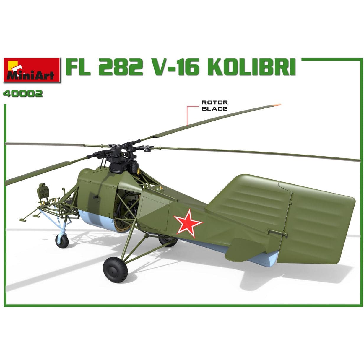 MINIART 1/35 Fl 282 V-16 Kolibri