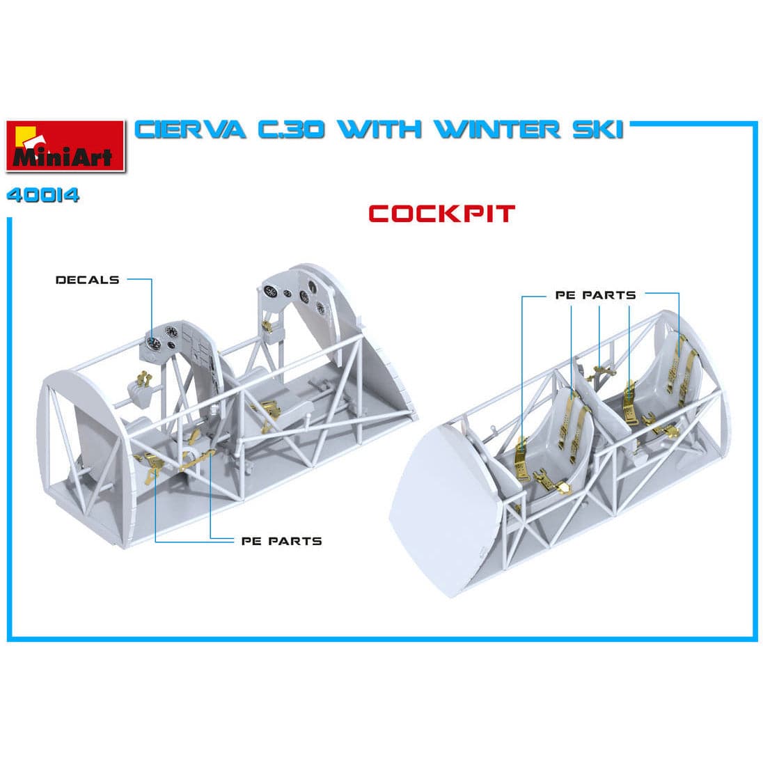 MINIART 1/35 Cierva C.30 with Winter Ski