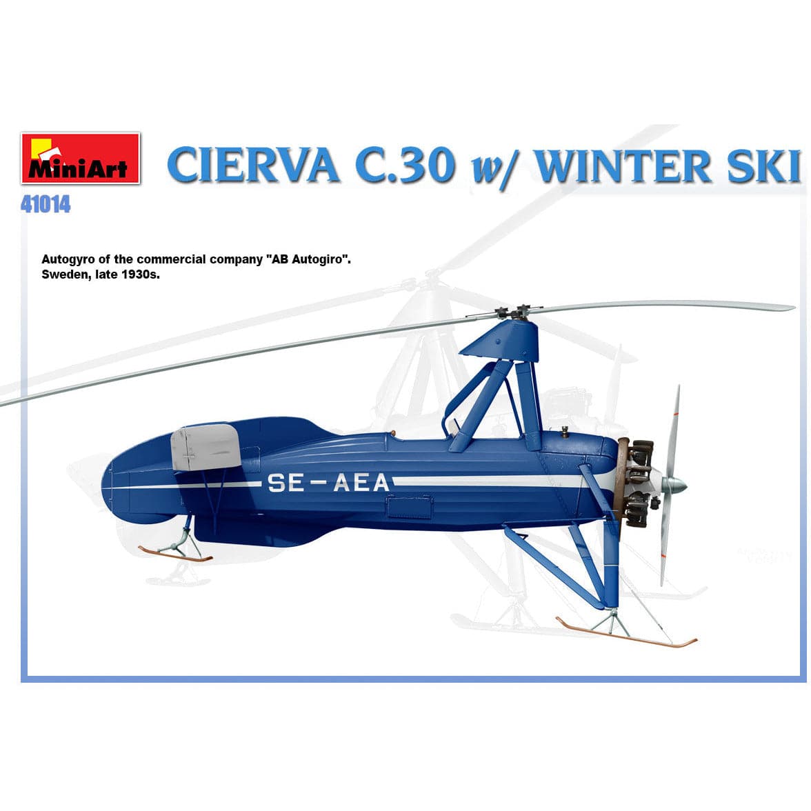 MINIART 1/35 Cierva C.30 with Winter Ski