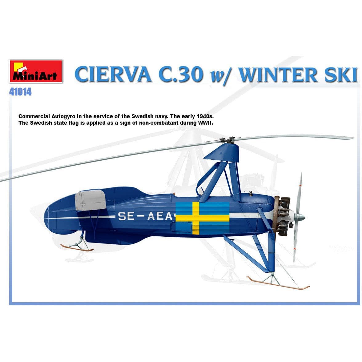 MINIART 1/35 Cierva C.30 with Winter Ski