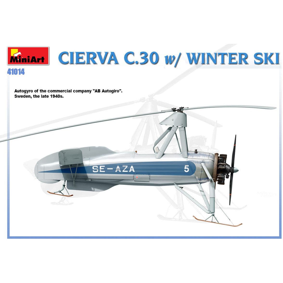 MINIART 1/35 Cierva C.30 with Winter Ski