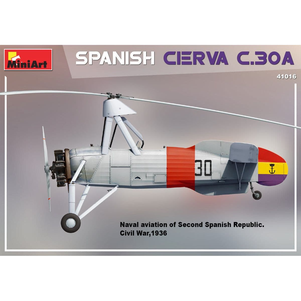 MINIART 1/35 Spanish Cierva C.30A