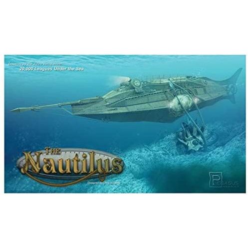 PEGASUS 1/48 20,000 Leagues - Nautilus and Squid