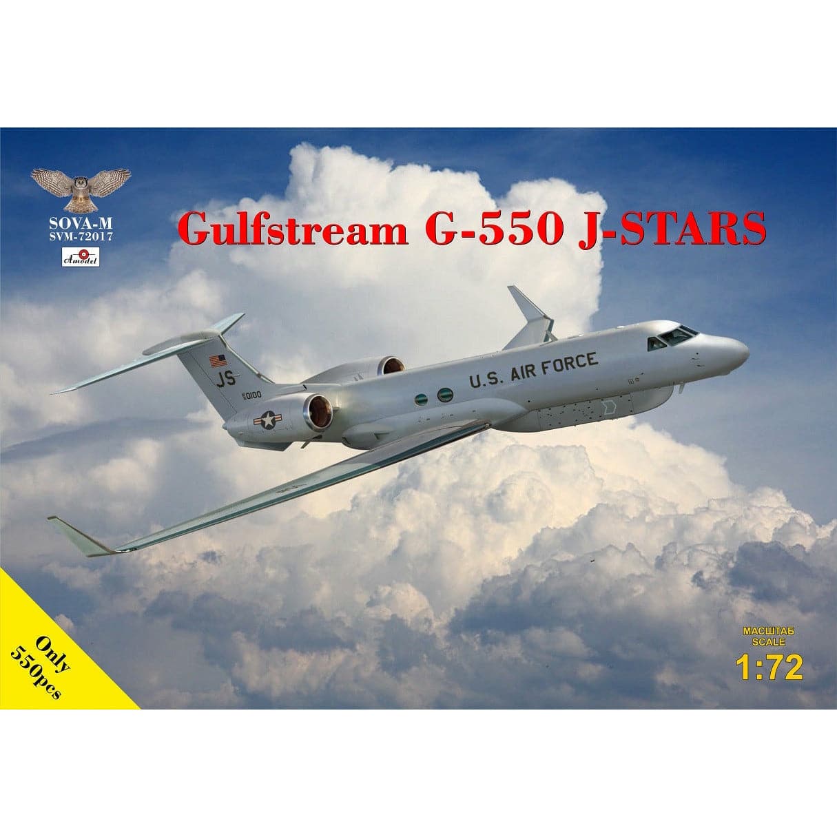 Sova-M 1/72 Gulfstream G-550 J-STARS (Joint Surveillance Target Attack Radar System)