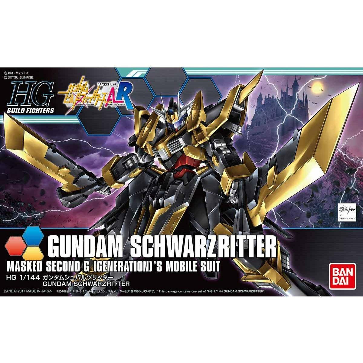 BANDAI 1/144 HG Gundam Schwarzritter