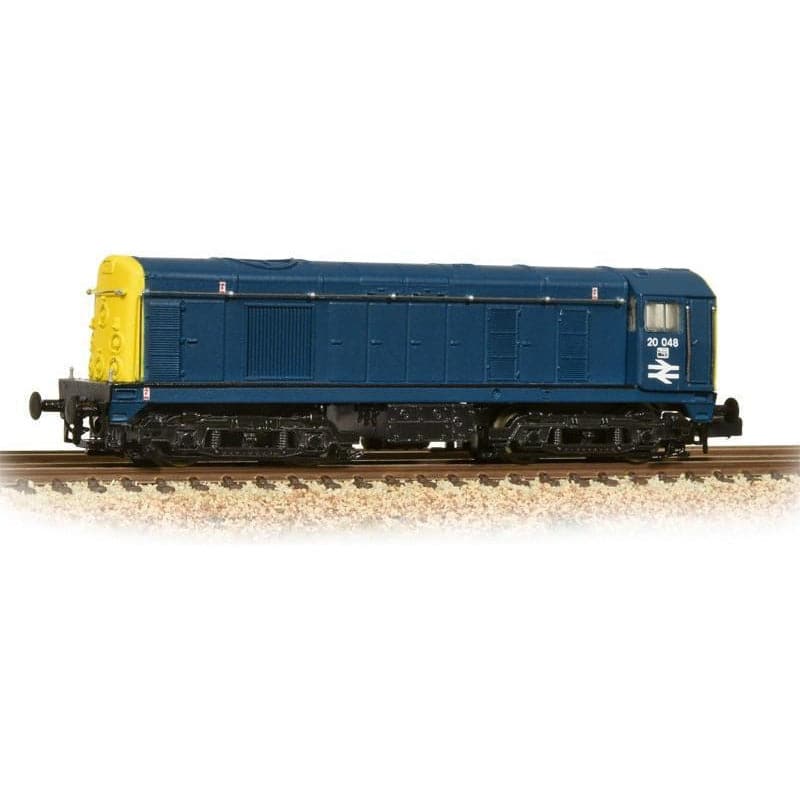 GRAHAM FARISH N Class 20 20048 BR Blue Cabside Double Arrow Indicator Discs