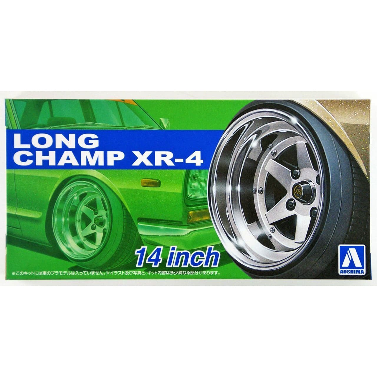 AOSHIMA 1/24 Tuned Parts Long Champ XR-4 14 Inch