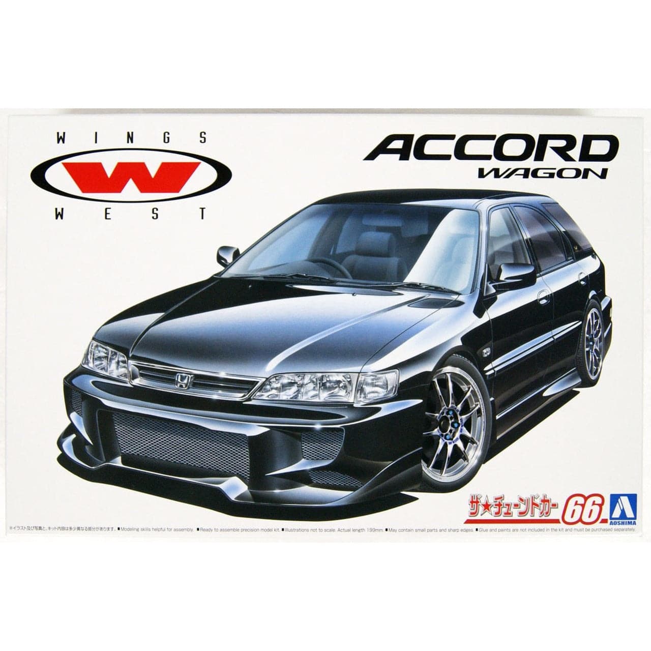 AOSHIMA 1/24 Wings West Honda Accord Wagon '96