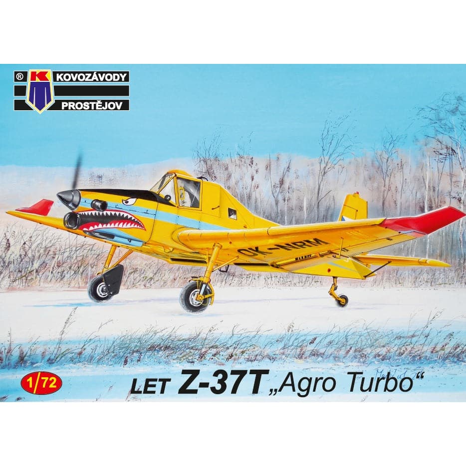 Kovozavody 1/72 Z-37T Agro Turbo Plastic Model Kit