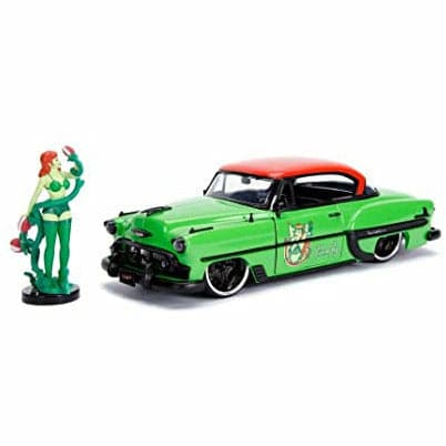 JADA 1/24 Poison Ivy w/1953 Chevy Bel Air Bombshells Movie