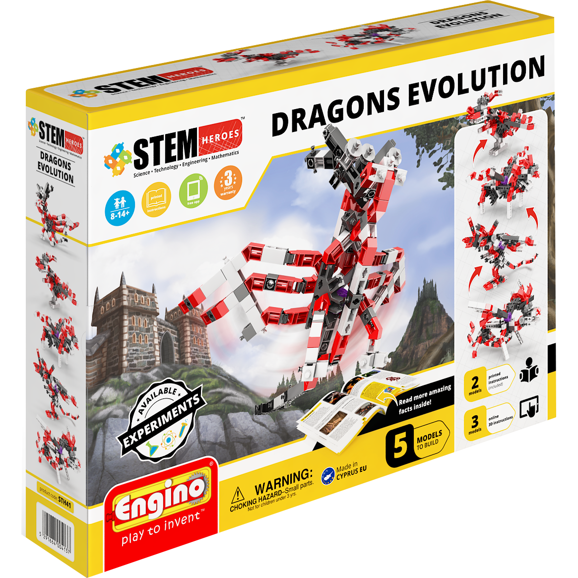 ENGINO STEM Hero Dragons Evolution