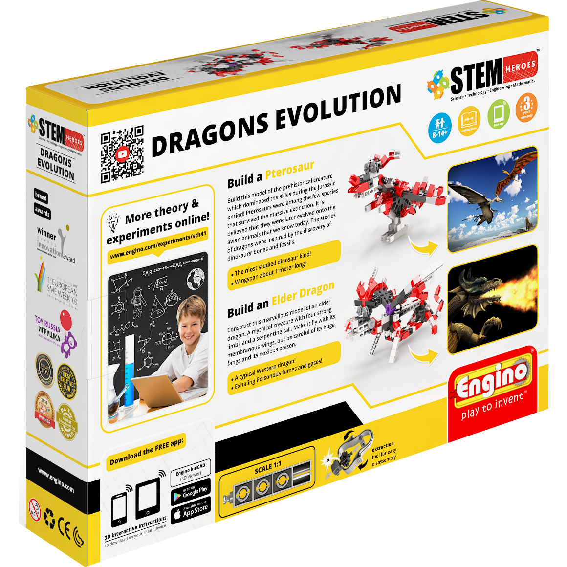 ENGINO STEM Hero Dragons Evolution