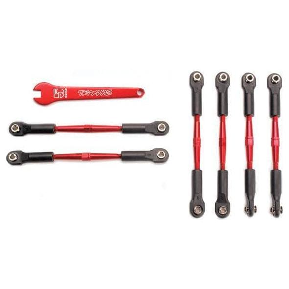 TRAXXAS Turnbuckles, Aluminium (Red-Anodized) (5539X)