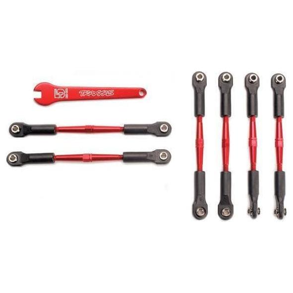 TRAXXAS Turnbuckles, Aluminium (Red-Anodized) (5539X)