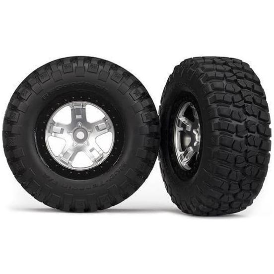 TRAXXAS Tyres & Wheels, Assembled, Glued (SCT) (5878)