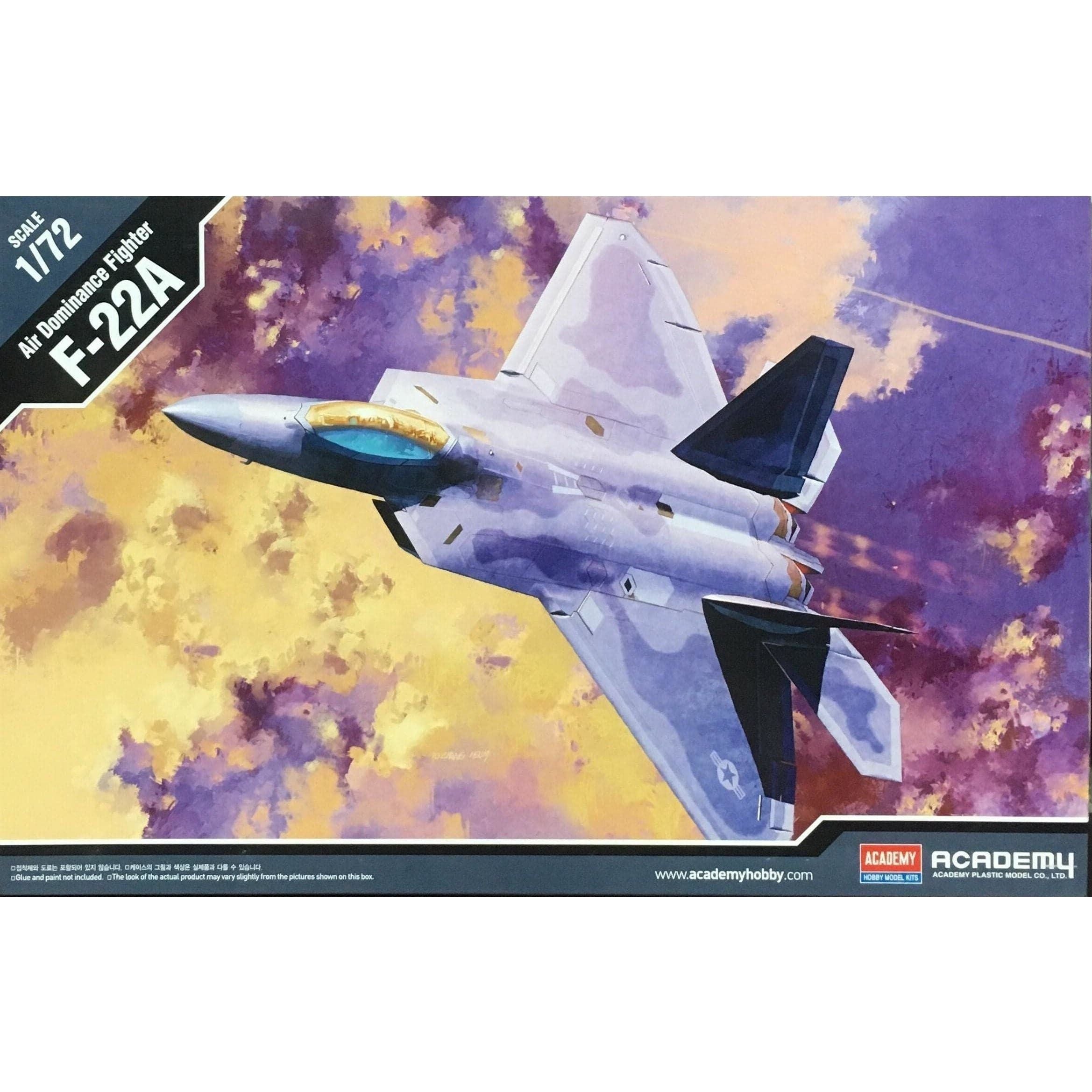 ACADEMY 1/72 Air Dominance Fighter F-22A Raptor