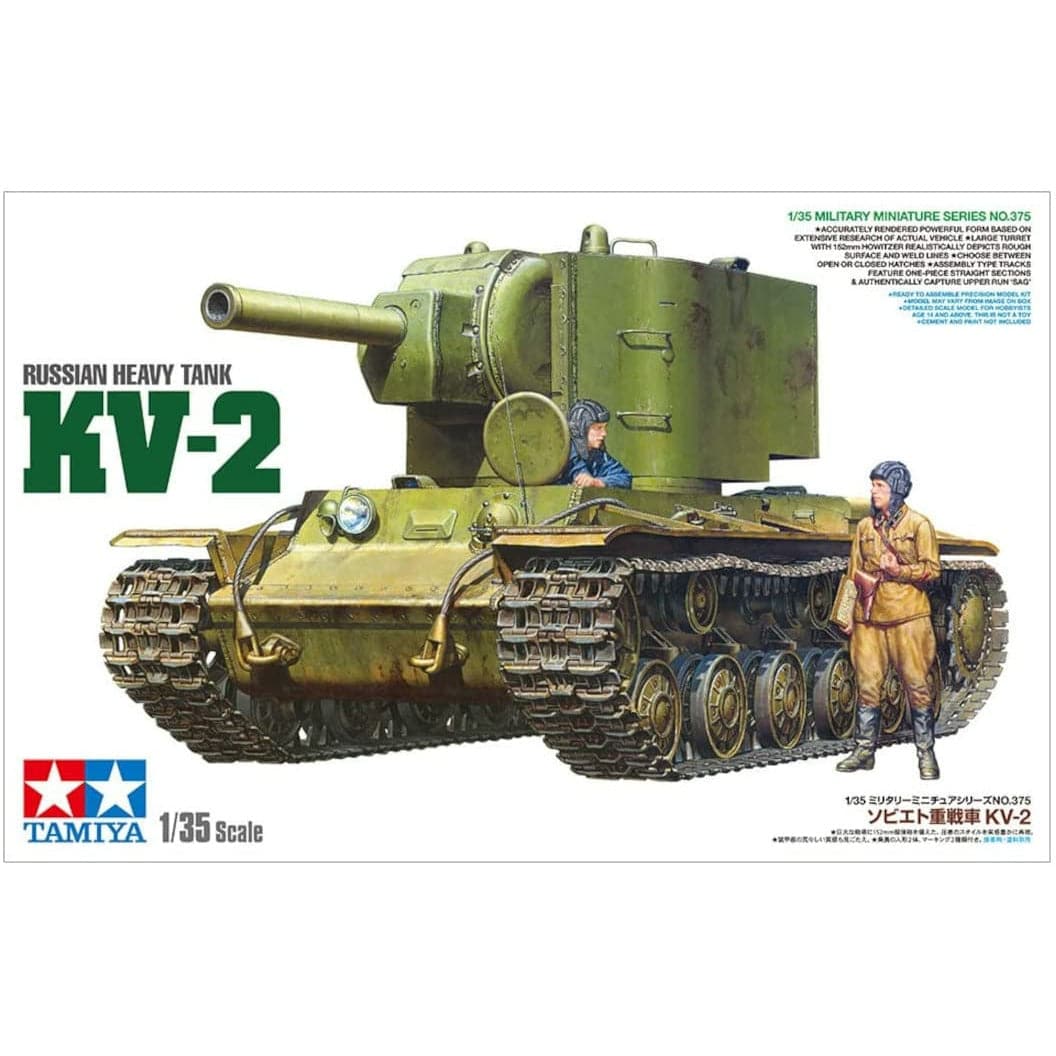 TAMIYA 1/35 Russian Heavy Tank KV-2