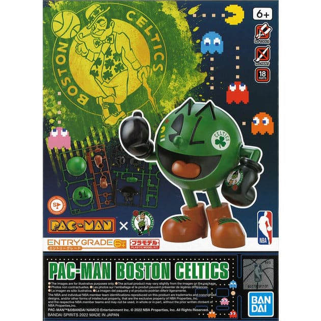 BANDAI Entry Grade Pac-Man Boston Celtics