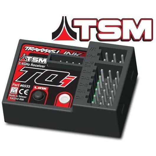 TRAXXAS Receiver, Micro, TQi 2.4GHz with Telemetry & TSM (5