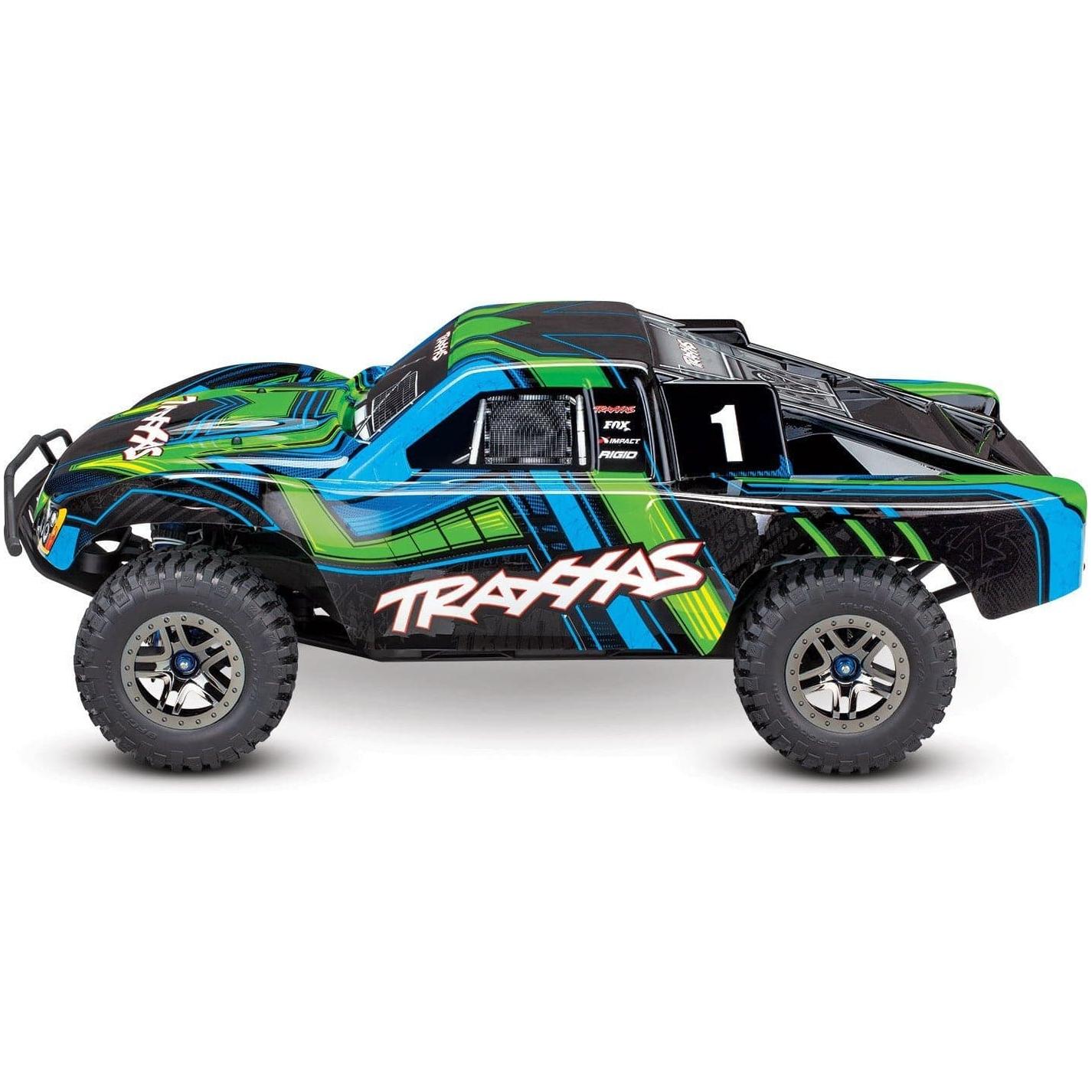 TRAXXAS 1/10 Slash Ultimate 4X4 Brushless Short Course Race Truck Green