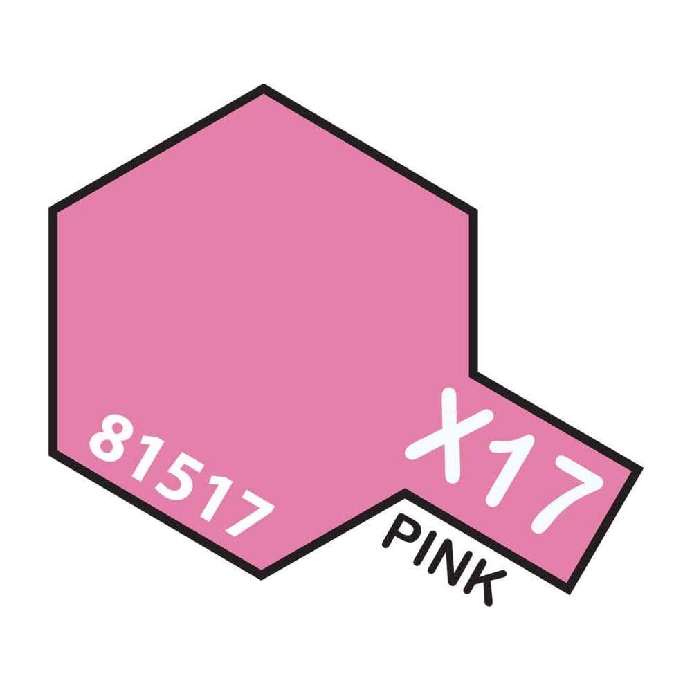 TAMIYA Acrylic Paint X-17 Pink 10ml