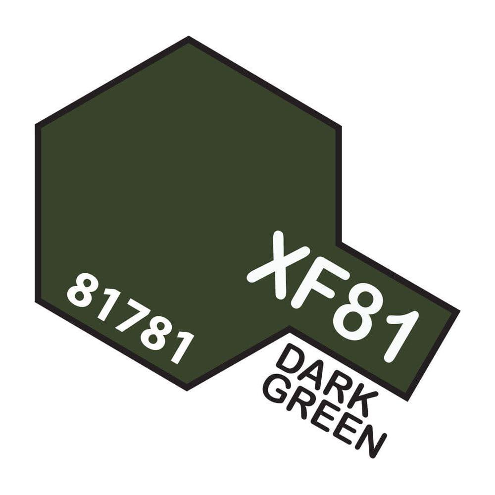 TAMIYA Acrylic Paint XF-81 Dark Green 2 RAF 10ml