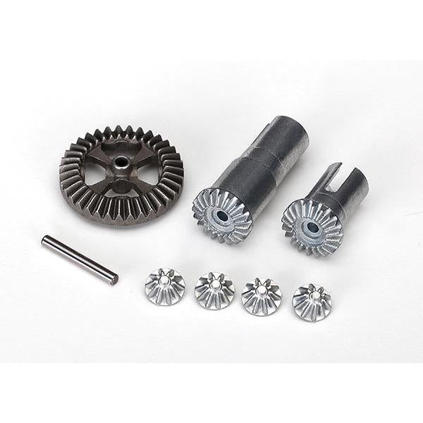 TRAXXAS Gear Set, Differential, Metal (Output Gears (2)/Spider Gears (4)/Ring Gear, 35T (1)/ 2x14.8mm Pin (1)) (7579X)