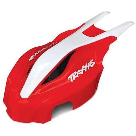 TRAXXAS Canopy, Front Red/White Aton (7911)