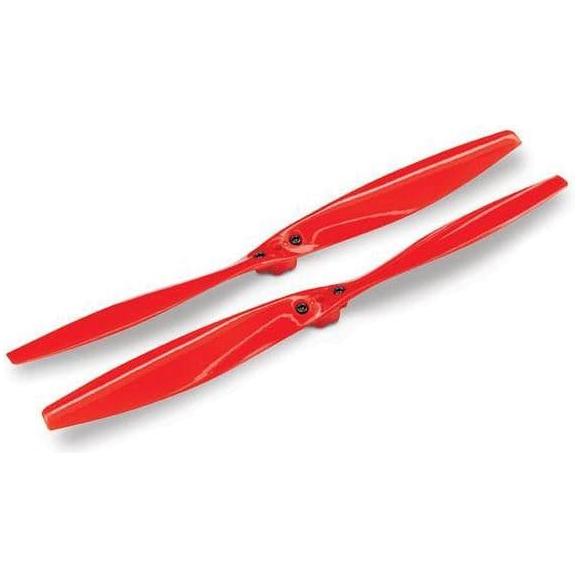 TRAXXAS Rotor Blade Set, Red (2) (7928)