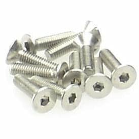 HIRO SEIKO Hex Socket Flat Head Screw M3x14