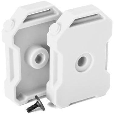 TRAXXAS Fuel Canisters (White) (2)/ 3x8 FCS (1) (8022X)