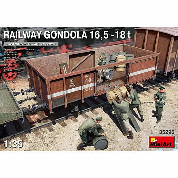 MINIART 1/35 Railway Gondola 16,5-18 t