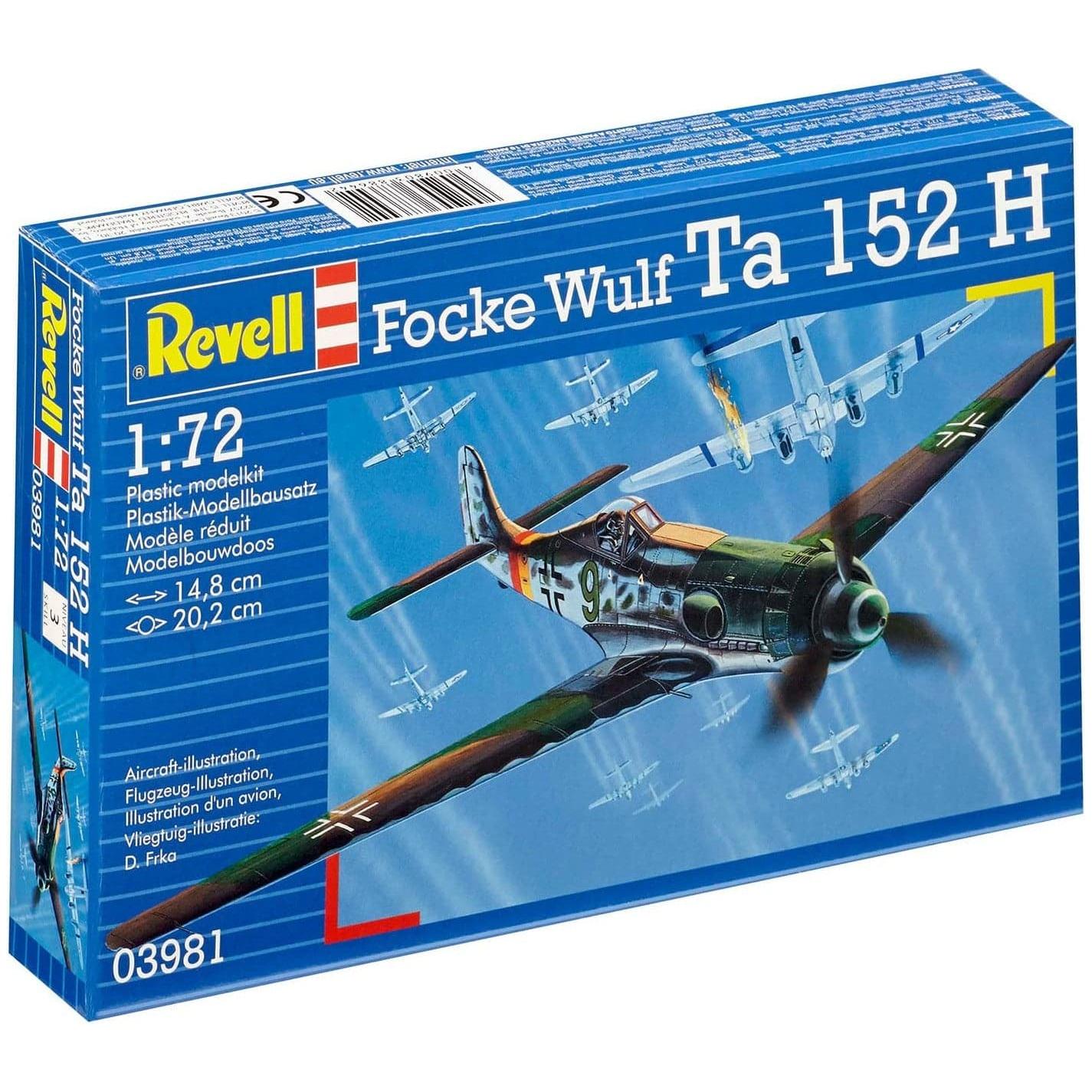 REVELL 1/72 Focke Wulf Ta 152 H