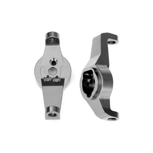 TRAXXAS Caster Blocks, 6061-T6 Aluminium, Charcoal Gray-Ano