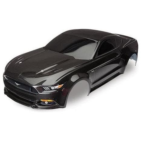 TRAXXAS Body, Mustang, Black (Paint,Decals Applied) (8312X)