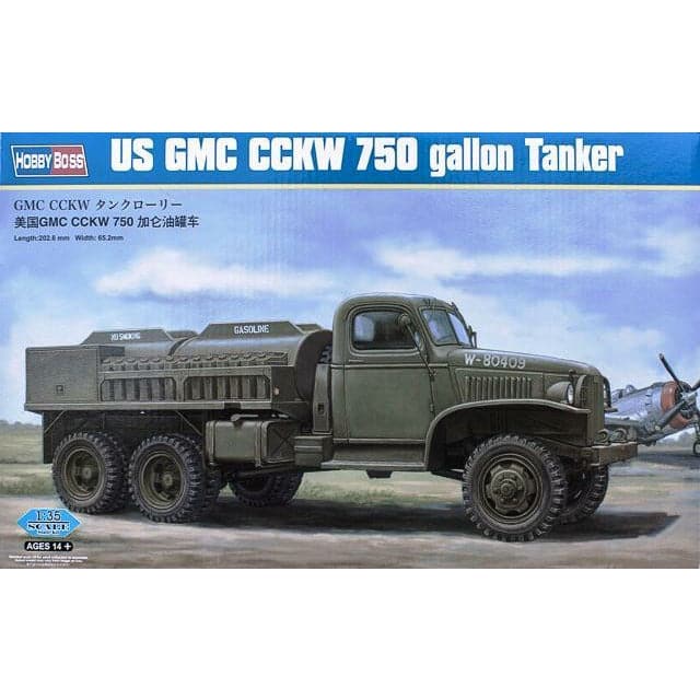 HOBBY BOSS 1/35 U.S. GMC CCKW 750 Gal Tanker Truck