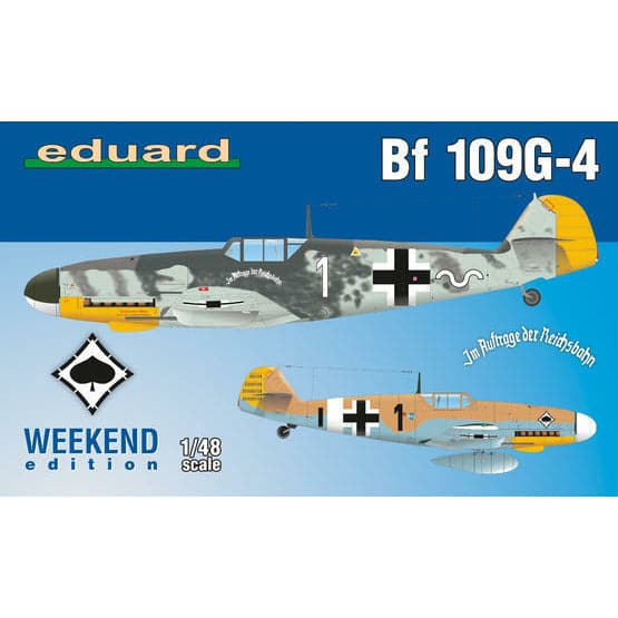 Eduard 1/48 Bf 109G-4 Plastic Model Kit [84149]