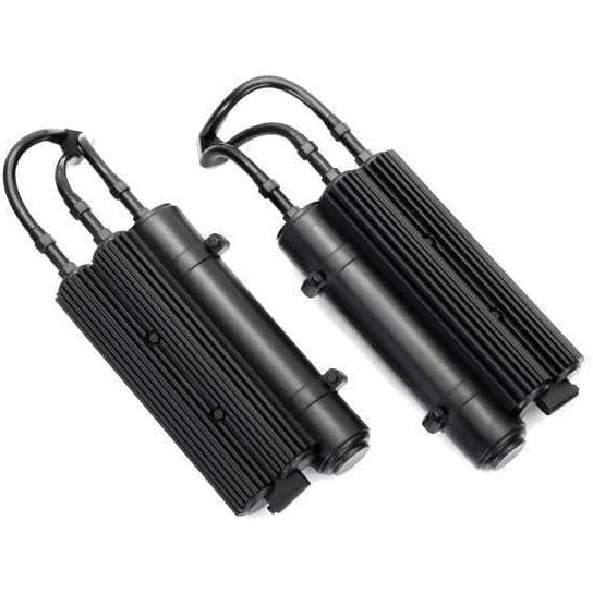 TRAXXAS Shock Reservoirs, Black (2) (8423)