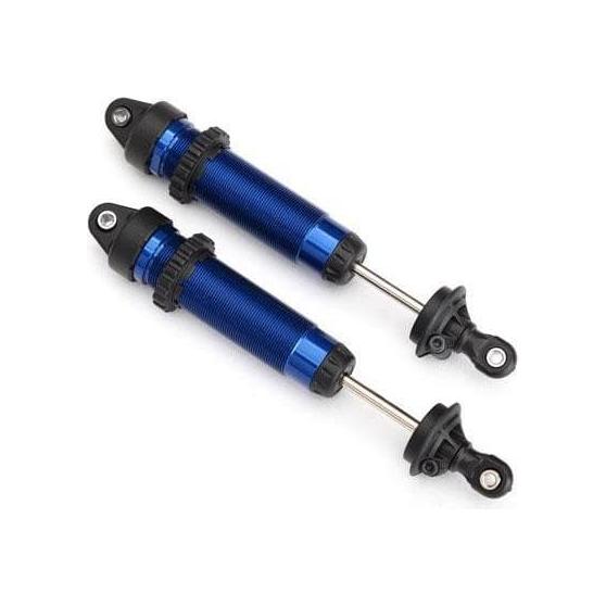 TRAXXAS Shocks, GTR, 139mm, Aluminium (Blue) (8460X)