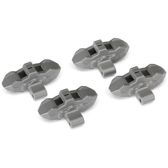 TRAXXAS Brake Calipers, Front or Rear (Grey) (4) (8567)