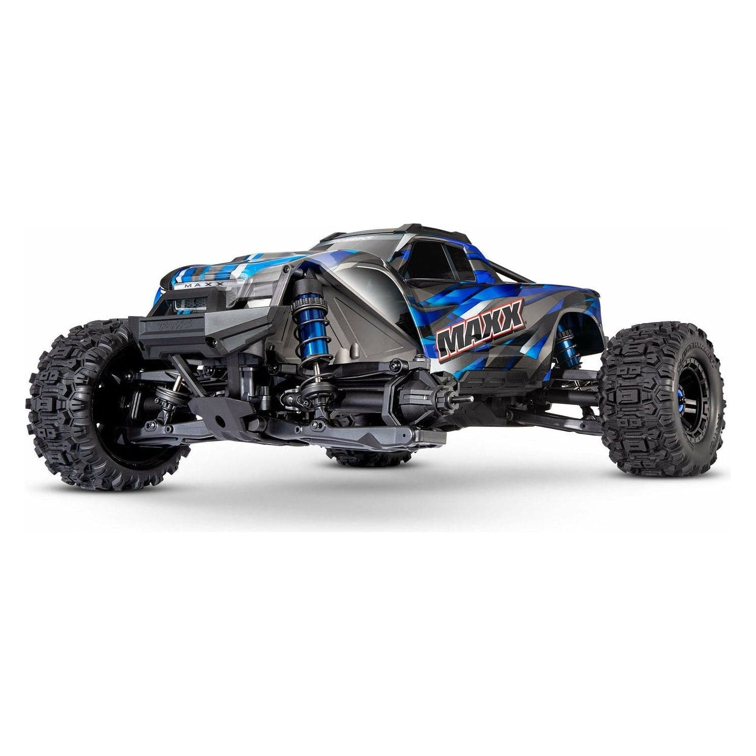 TRAXXAS 1/10 Maxx 4WD Brushless Electric Monster Truck with WideMaxx Blue