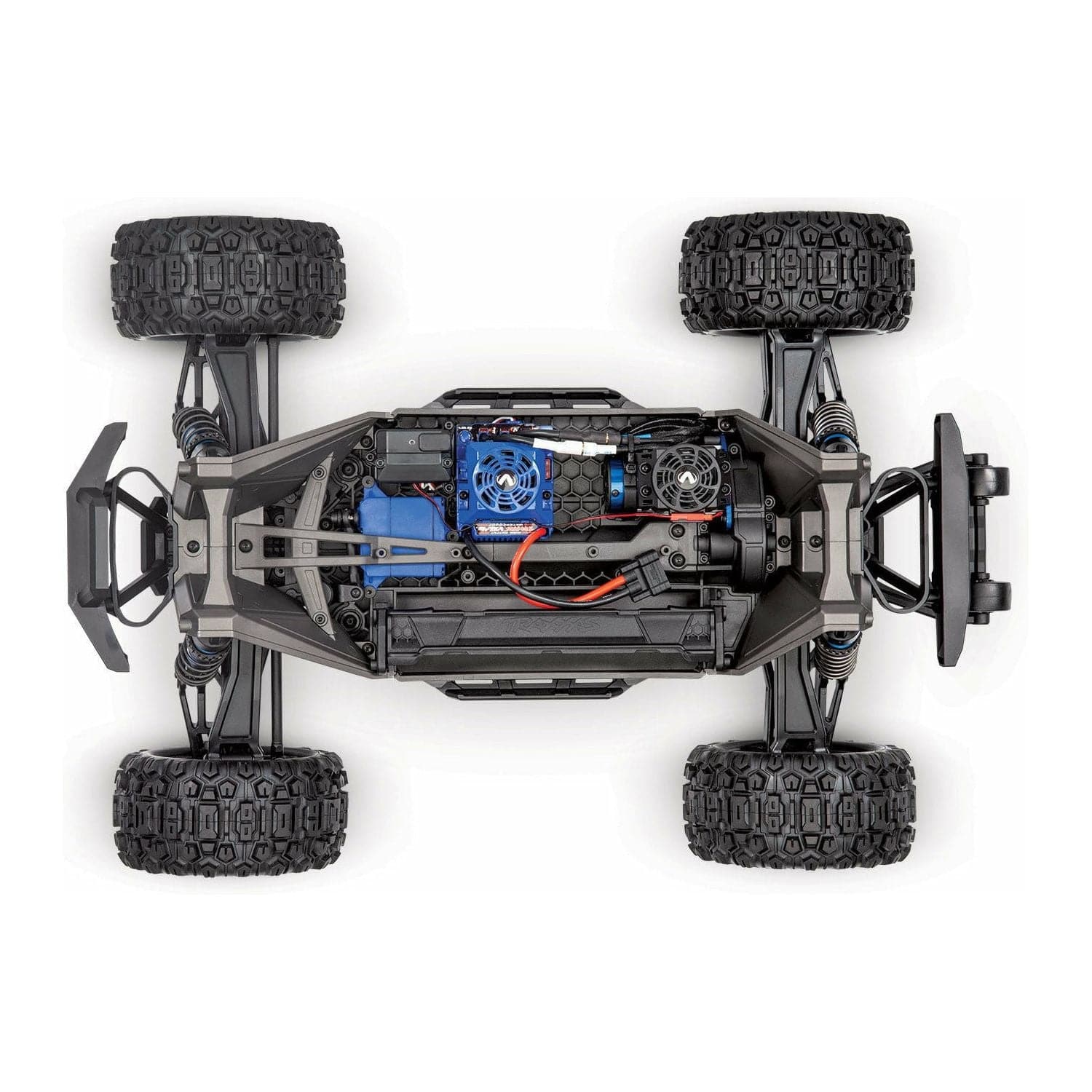 TRAXXAS 1/10 Maxx 4WD Brushless Electric Monster Truck with WideMaxx Blue