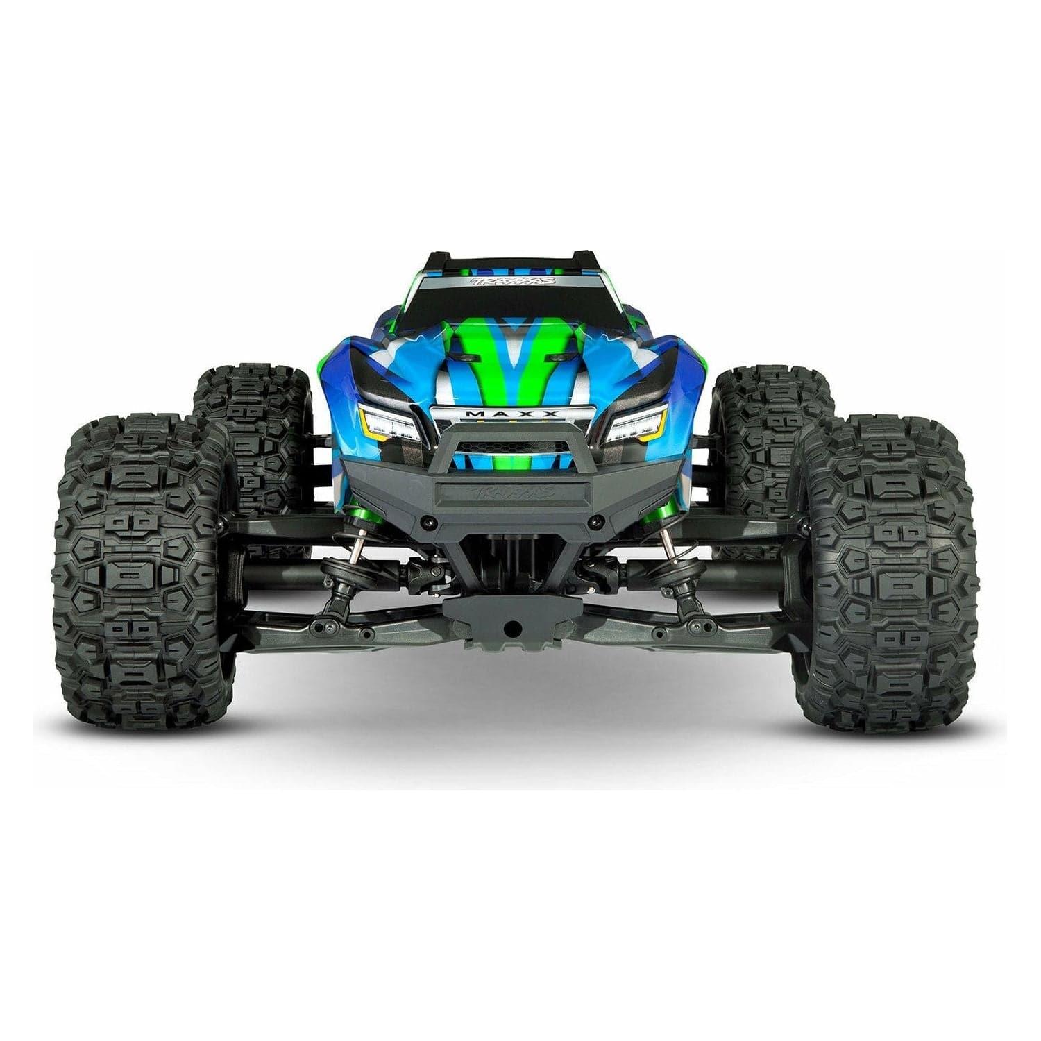 TRAXXAS 1/10 Maxx 4WD Brushless Electric Monster Truck with WideMaxx Green