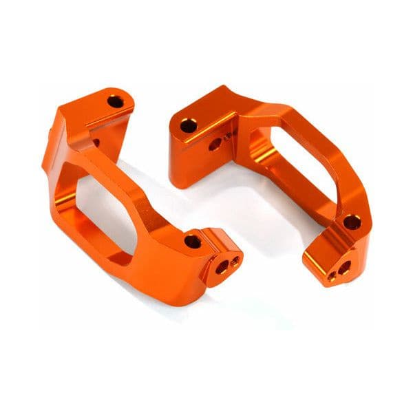 TRAXXAS Aluminum Caster Blocks (Orange) (8932A)