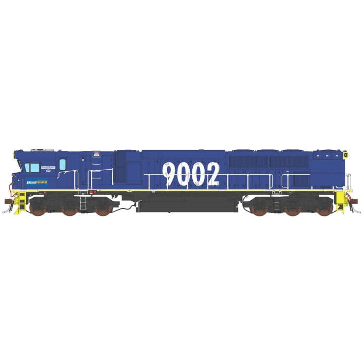 AUSCISION HO NSW 90 Class 9018 Pacific National - Blue/Yellow/White with PN Patch Job (John Konrads)