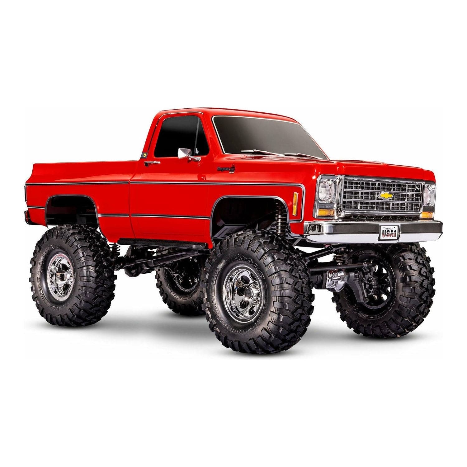 TRAXXAS 1/10 1979 Chevrolet TRX-4 Scale and Trail Crawler Red