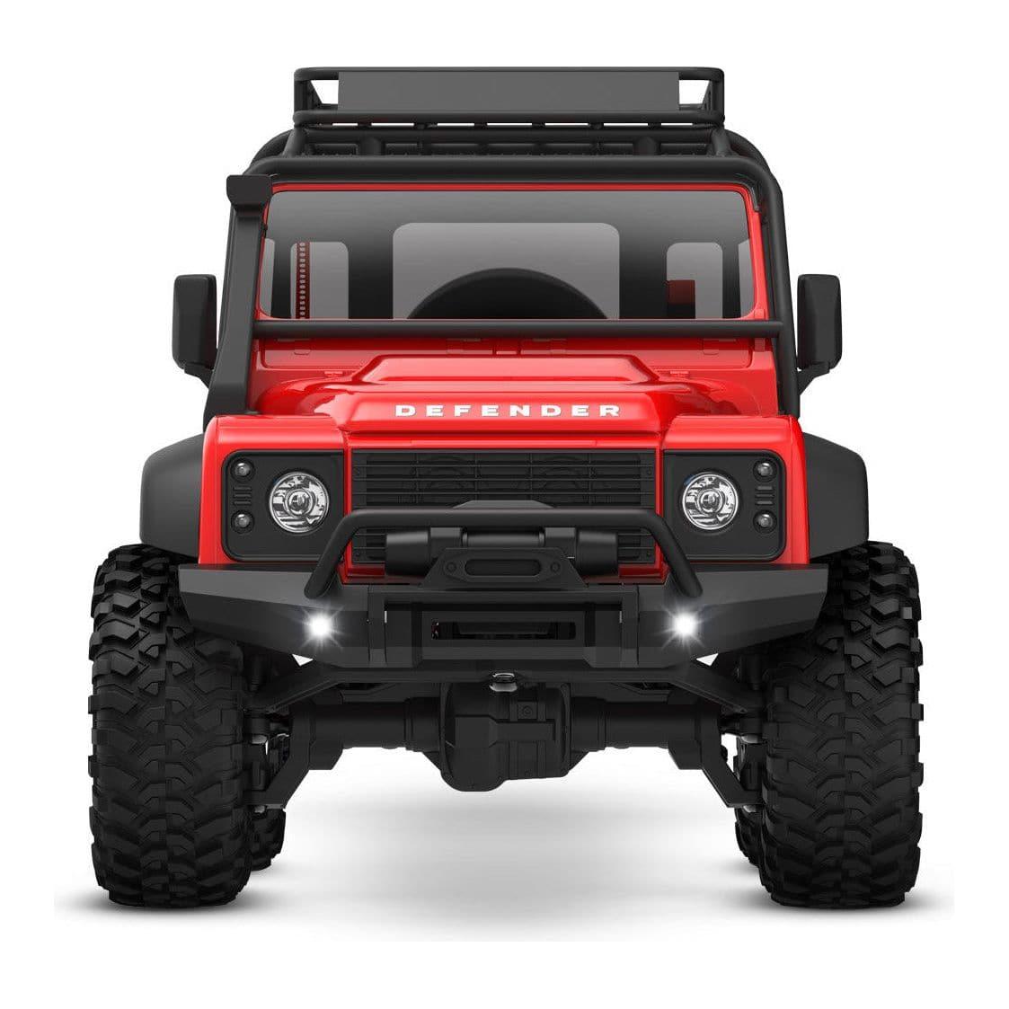 TRAXXAS 1/18 TRX-4M Land Rover Defender Scale and Trail Crawler Red