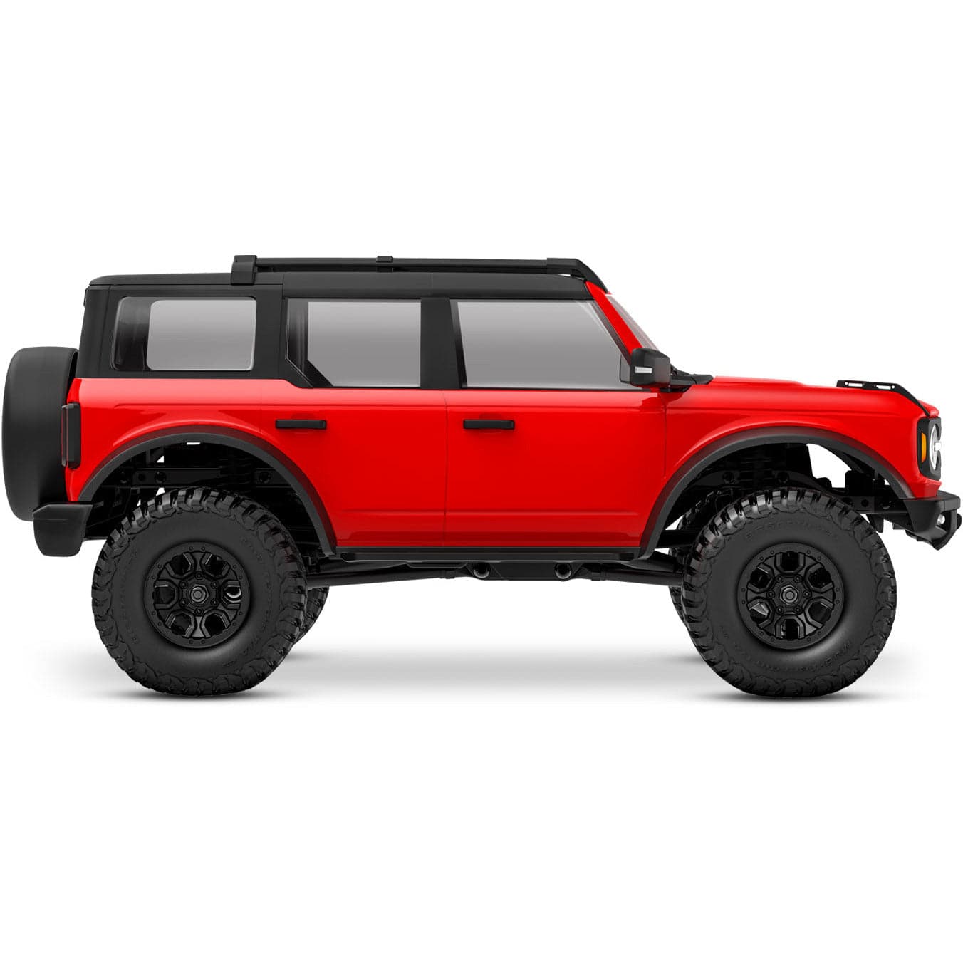 TRAXXAS 1/18 TRX-4M Ford Bronco Scale and Trail Crawler Red