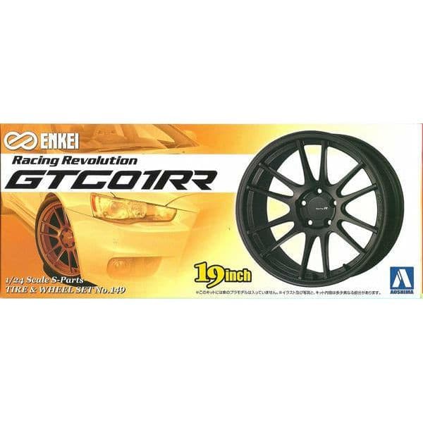 AOSHIMA 1/24 Enkei GTC01RR Wheels (A000904)